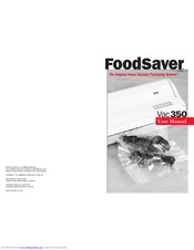 Foodsaver Vac350 User Manual
