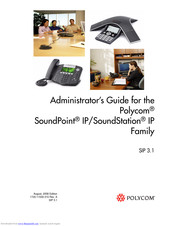 Polycom SoundStation IP 4000 Administrator's Manual