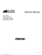 Precor M9.25i Owner's Manual