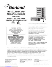 Garland Air Pac AP1 Installation And Operation Manual