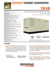 Generac Power Systems QT130 Overview