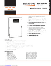 Generac Power Systems GTS Series Specification