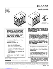 Quadra-Fire QV-ST Installer's Manual