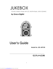 Grace Digital Victoria Jukebox GDI-JBP100 User Manual