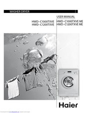 haier HWD-C1000TXVE ME-U User Manual