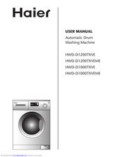 haier HWD-D1200TXVEME User Manual
