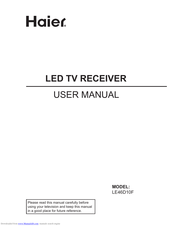 Haier LE46D10F User Manual