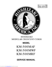 Hoshizaki KM-500MWF Service Manual