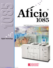 Ricoh Aficio 1085 Manual