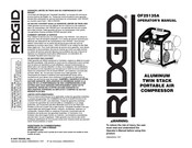 RIDGID OF25135A Operator's Manual