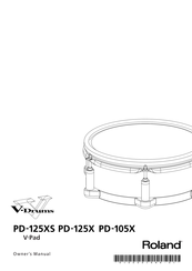 Roland V-Drums PD-125X Owner's Manual