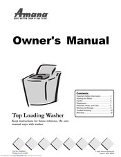 Amana 40068304 Owner's Manual