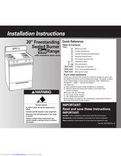 Whirlpool 8273166 Installation Instructions Manual