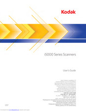 Kodak i5800 Scanner User Manual