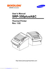 Samsung SRP-350plusA User Manual