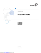 Seagate Cheetah 15K.6 SAS Product Manual