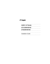 Seagate ST31200NC Installation Manual