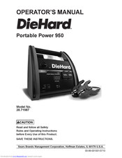 DieHard 28.71987 Operator's Manual
