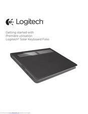 Logitech Keyboard Folio Getting Started Manual