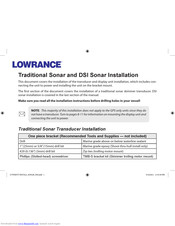 Lowrance Traditional Installation Manual