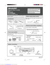 Sharp DK-A10HBK Quick Start Manual