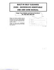 Maytag 338974 Use And Care Manual