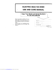 Maytag 338972 Use And Care Manual