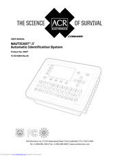 ACR Electronics Nauticast 2607 User Manual