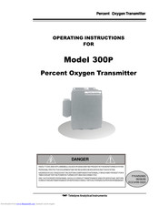 Teledyne 300P Operating Instructions Manual