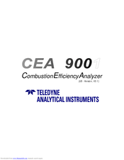 Teledyne CEA 9001 Instruction Manual