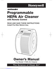 Honeywell Enviracaire 17005 Owner's Manual