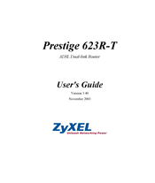 ZyXEL Communications Prestige 623R-T User Manual