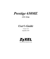 ZyXEL Communications Prestige 650ME User Manual