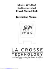 La Crosse Technology WT-2165U Instruction Manual