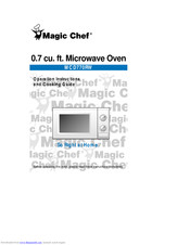 Magic Chef MCD770RW Operation Instructions And Cooking Manual
