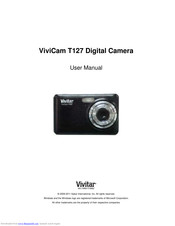 Vivitar ViviCam T127 User Manual