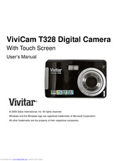 Vivitar ViviCam T328 User Manual