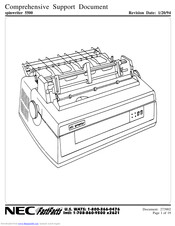 NEC Spinwriter 5500N User Manual