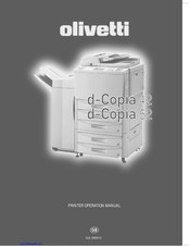 Olivetti d-Copia 52 Operation Manual