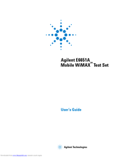 Agilent Technologies E6651A User Manual