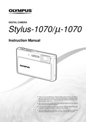 Olympus m-1070 Instruction Manual