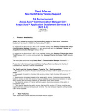 Alcatel Tier-1 T-Server User Manual