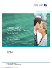 Alcatel-Lucent T.38 Getting Started Manual