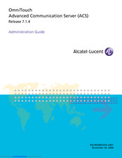 Alcatel-Lucent OmniTouch Administration Manual