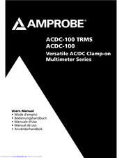 Amprobe ACDC-100 TRMS User Manual