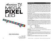 American Dj Mega Pixel LED User Instructions
