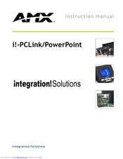 Amx i!-PCLink/PowerPoint Instruction Manual