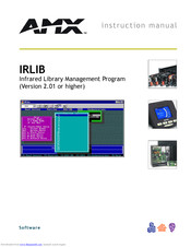 Amx IRLIB Instruction Manual