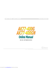 AOpen AK77-400GN Online Manual
