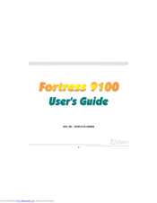 AOpen Fortress 9100 User Manual